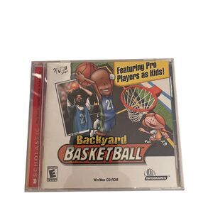 Backyard Basketball Video Game PC CD-ROM Scholastic 2001
